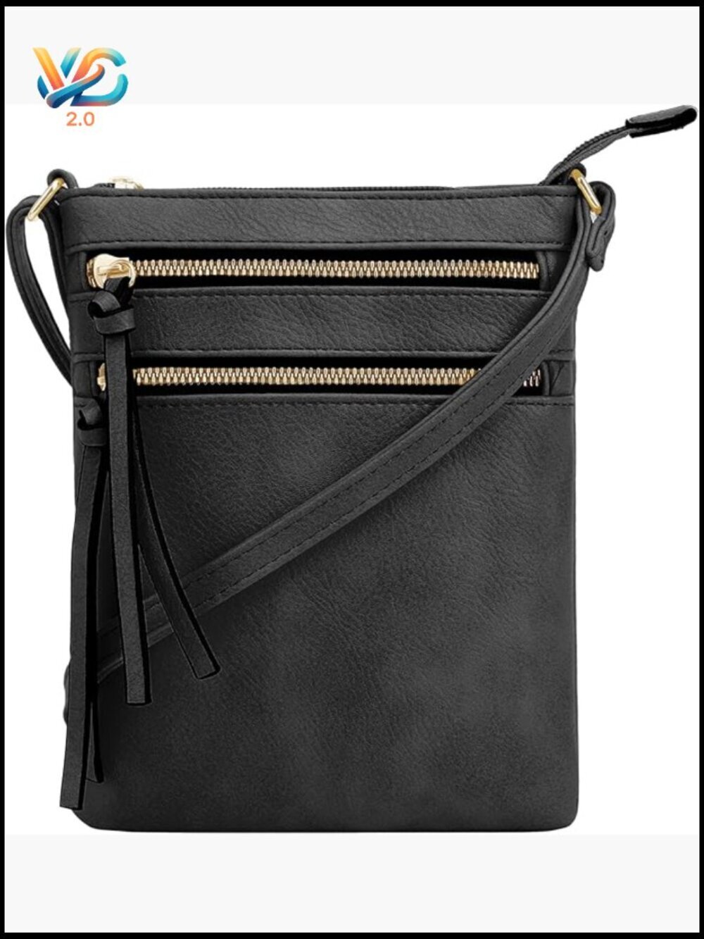 Crossbody Purse Bag Shoulder Bag Multi Pocket Zipper Purse